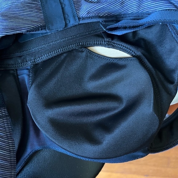Lululemon Ta Ta Tamer Bra We Are Free From Space Deep Indigo Multi Size 34C - Picture 7 of 7